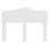 VidaXL vidaXL Headboard Gloss White Engineered wood 4