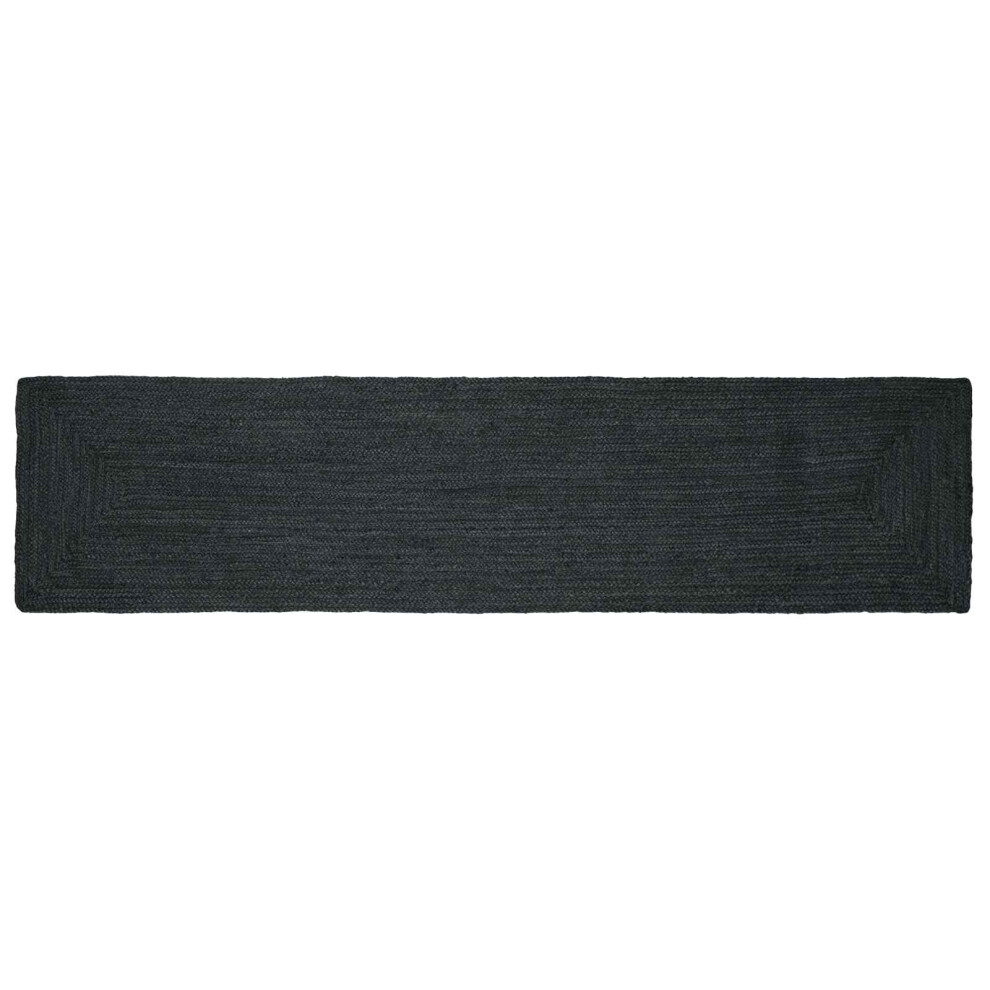 Vidaxl Area Rugs Rectangular Dark Grey 60 X 300 Cm Jute