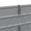 VidaXL vidaXL Planter Light Grey 400 x 80 x 45 cm Steel 4