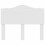 VidaXL vidaXL Headboard White Engineered wood 4