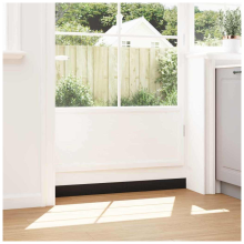 vidaXL Aufsteck Türbürstendichtungen 6 stk. 100 cm Aluminiumlegierung