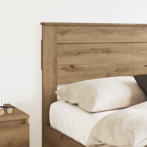 VidaXL vidaXL Headboard Artisan Oak Engineered wood 2