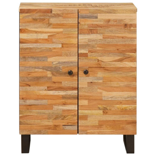 VidaXL vidaXL Storage Sideboard Brown 60 x 33 x 75 cm Solid Mango Wood 2