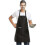 (Blue) Evago 12 Pack Plain Bib Aprons With 2 Pockets - Black Unisex Commercial Apron Bulk B 4