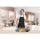 (White) Evago 12 Pack Plain Bib Aprons With 2 Pockets - Black Unisex Commercial Apron Bulk B 3