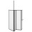 VidaXL vidaXL Shower Screen Folding White Aluminium 4