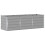 VidaXL vidaXL Planter Light Grey 240 x 80 x 75 cm Steel 2