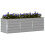 VidaXL vidaXL Planter Light Grey 240 x 80 x 75 cm Steel 3