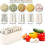 Rotary Cheese Grater with Handle Vegetable Shredder with 5 Interchangeable 2