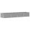 VidaXL vidaXL Planter Light Grey 320 x 80 x 45 cm Steel 2