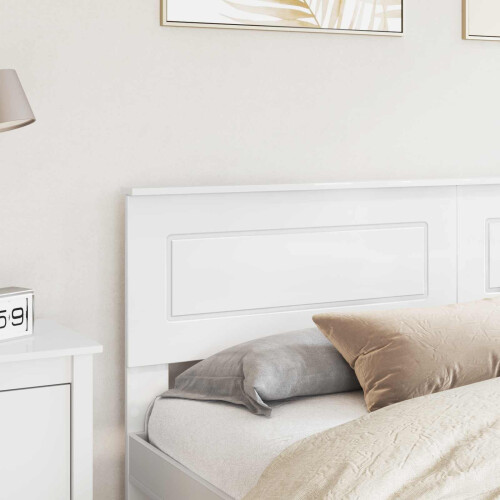 VidaXL vidaXL Headboard White Engineered wood 2