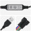 VidaXL vidaXL LED-Streifen 2 stk. Schwarz und Transparent 5
