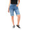 LADY KNEE LENGTH DENIM SHORT MIDBLUE 12 2