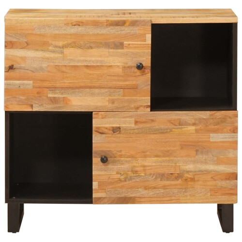 VidaXL vidaXL Side Cabinet Brown 80 x 33 x 75 cm Solid Mango Wood 2