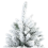 VidaXL vidaXL Artificial Hinged Christmas Tree Snow Flocked White 150 cm 4