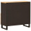VidaXL vidaXL Side Cabinet Brown 80 x 33 x 75 cm Solid Mango Wood 5