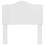 VidaXL vidaXL Headboard Gloss White Engineered wood 4