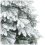 VidaXL vidaXL Artificial Hinged Christmas Tree Snow Flocked White 150 cm 5