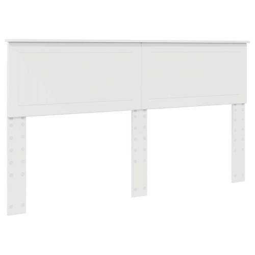 VidaXL vidaXL Headboard Gloss White Engineered wood 1