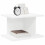 VidaXL vidaXL Bedside Table 2 pcs White 40 x 30 x 25 cm Engineered Wood 3