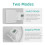 Wireless Remote Control Light-Off Device, Remote Automatic Controller for Light  for Dorm Lights Home 2