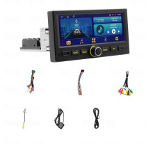 Reproductor MP5 de 2+32 GB con Pantalla de Navegación, CarPlay Inalámbrico, para Android Auto, Radio Estéreo para Coche para F150