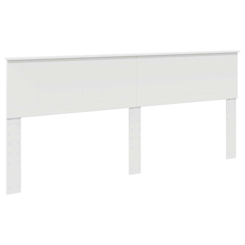 VidaXL vidaXL Headboard White Engineered wood 1