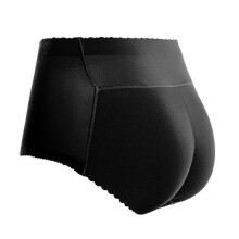 (S, Black 123 1) Women Ass Lifter Padded Panties Seamless Hip Enhancer Body Shaper Underwear Briefs For Women