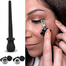 (black) Eyeliner Brush Tool Waterproof Sweatproof Silicone Makeup Eyeliner Guide Long Lasting Reusable