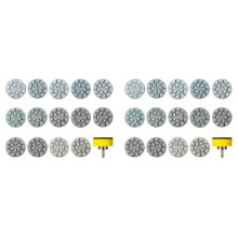 Diamond Polishing Pad Set, 28PCS Different Grit 50 -10000 Water Sanding Discs for Detail Fine Grinding
