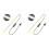 2X 3D Printer Accessories 24V COB Light Bar Kit for  A1 Accessories: COB Light Bar with 1