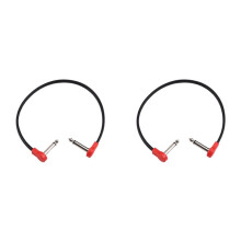 2pcs 30cm Guitar Cable 6.35mm Effect Pedal Cable Pedal Patches Cable Effect Patches Cable