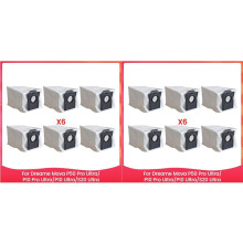 Vacuum Dust Bag Fit for Mova P50 Pro Ultra/P10 Pro Ultra/P10 Ultra/S20 Ultra Vacuum Cleaner Spare Parts 12PCS