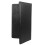Cafe Menu Folder Display Binder for Dining Service Industry Rectangular Shape Black Color 9.3X5.3X0.4in 1Pack 1