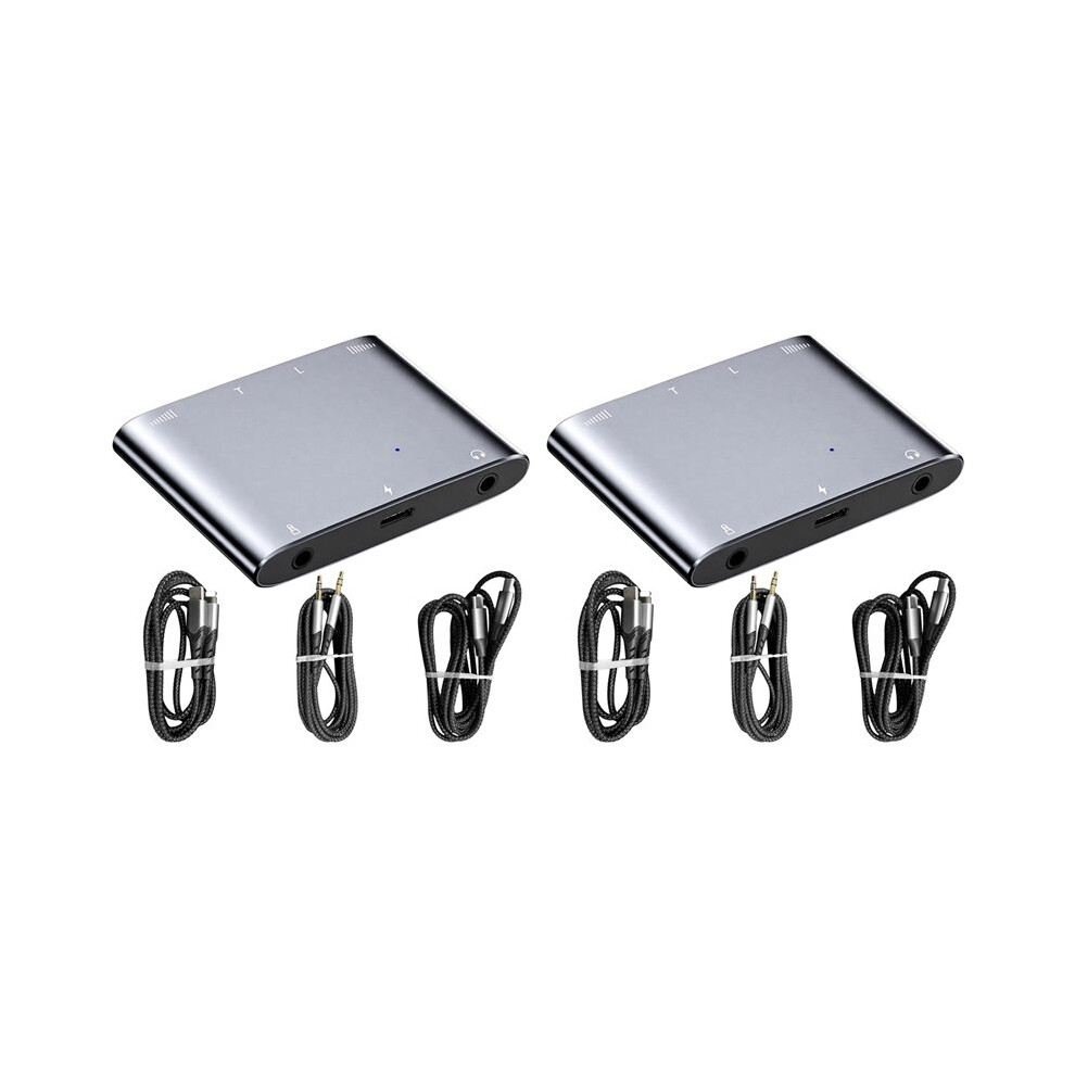 2X Audio Interface Adapter For Livestreaming Dual Stereo High-Resolution Sound Card For Live Singing And Recording 4712405638066