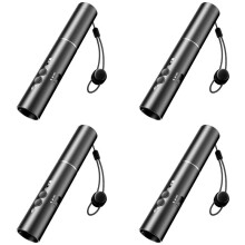 4X Electronic Whistle with USB Charging ,Sports Whistle Handheld Flashlight for Football Soccer Lifeguard Classroom