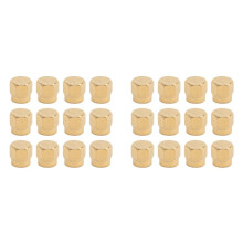 24PCS SMA Plug Dustproof Cap, SMA Female Jack Dust Cap Gold-Plated Coaxial Connector Protective Cap