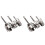 6 Pcs Integrated Internal & External Pipe Threading Tool Dual-Function for 1/2 Inch & 3/4 Inch& 1 Inch PVC 1