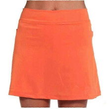 (4XL, orange) Women's Athletic Tennis Skorts Built-in Shorts Golf Active Skirts for Sports Running Gym Training New Arrival
