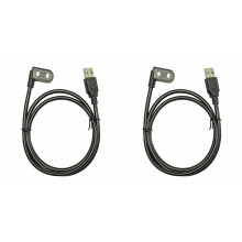 2X Câble de Chargement USB avec Connecteur Magnétique pour Détecteurs de Métaux pour Série Equinox