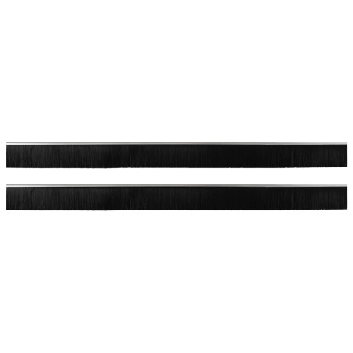 VidaXL vidaXL Selbstklebende Türbürstendichtungen 2 stk. Silber 100 cm 1