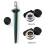 (green) Eyeliner Brush Tool Waterproof Sweatproof Silicone Makeup Eyeliner Guide Long Lasting Reusable 2