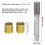 2X Thread Repair Kit M16X1.25 Thread Tap M14X1.25 Thread Inserts for Restoring Damaged Threads Car Pro Coil Tool 5