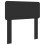 VidaXL vidaXL Headboard Black Oak Engineered wood 2