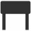 VidaXL vidaXL Headboard Black Oak Engineered wood 4