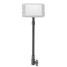 2X Flexible Metal Gooseneck Arm with 1/4 Inch-20 Thread Screw & 16mm Light Stand  Adapter for Camera Flashlight