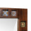 VidaXL vidaXL Bathroom Mirror Walnut 50 x 70 x 2.5 cm Solid Mango Wood 5