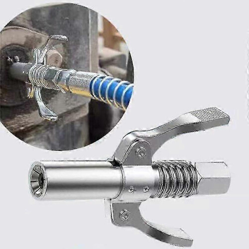 3pcs Grease Gun Coupler 10000 Psi Npti/8 Grease Nozzle 2