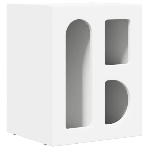 VidaXL vidaXL Bedside Table White 40 x 35 x 50 cm Engineered Wood 1