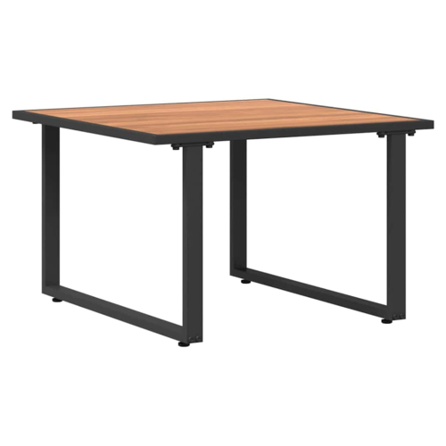 VidaXL vidaXL Coffee Table Black and Brown 55 x 55 x 35 cm 1
